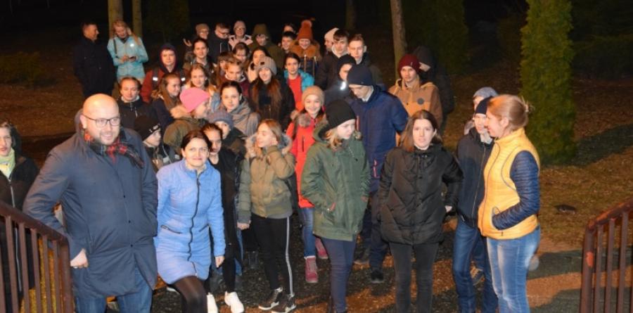 Wymiana uczniów z Ukrainy dobiega końca. Integracyjne ognisko na Podświerku