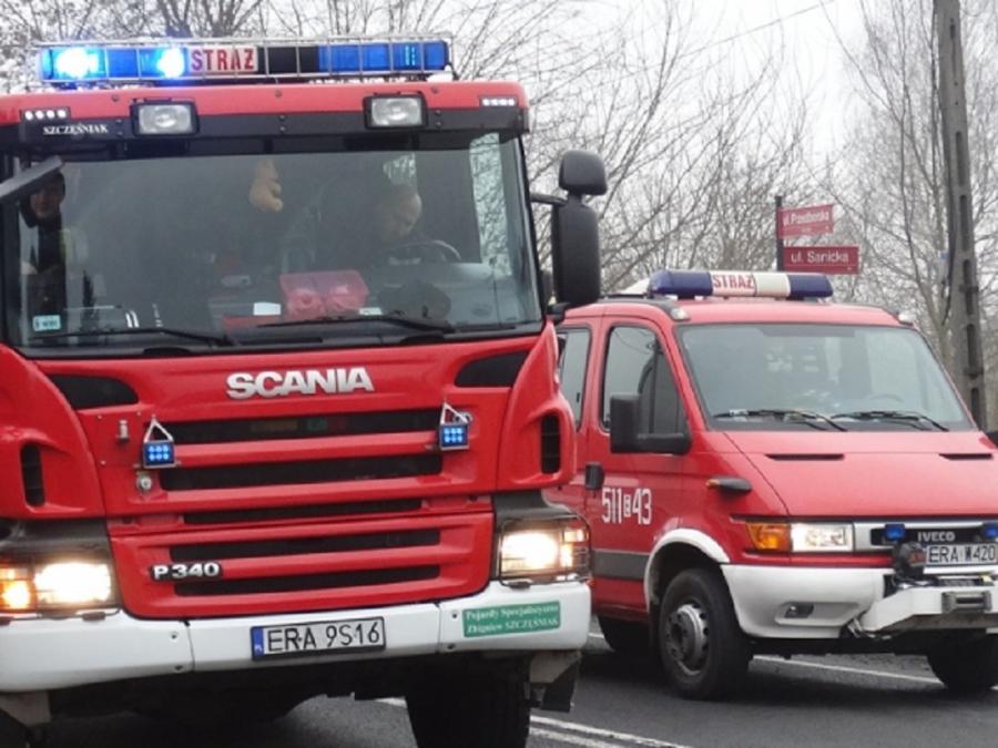 Pożar kamienicy przy Warszyca. Straty oszacowano na kilkanaście tysięcy złotych