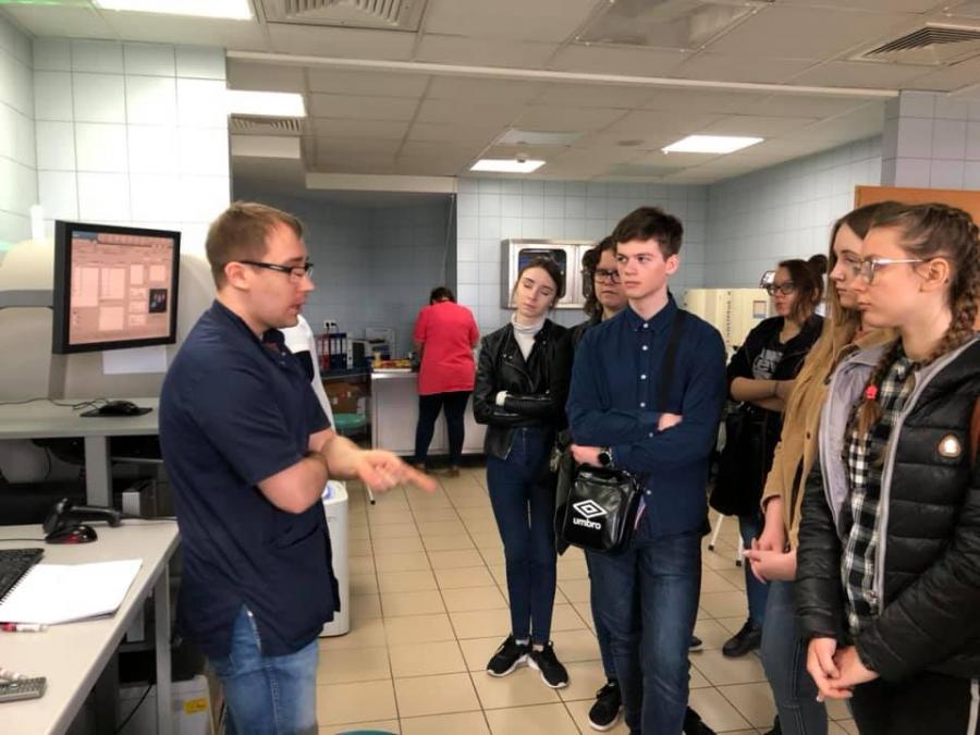 Młodzież ze szkół poznała funkcjonowanie Szpitala Powiatowego w Radomsku
