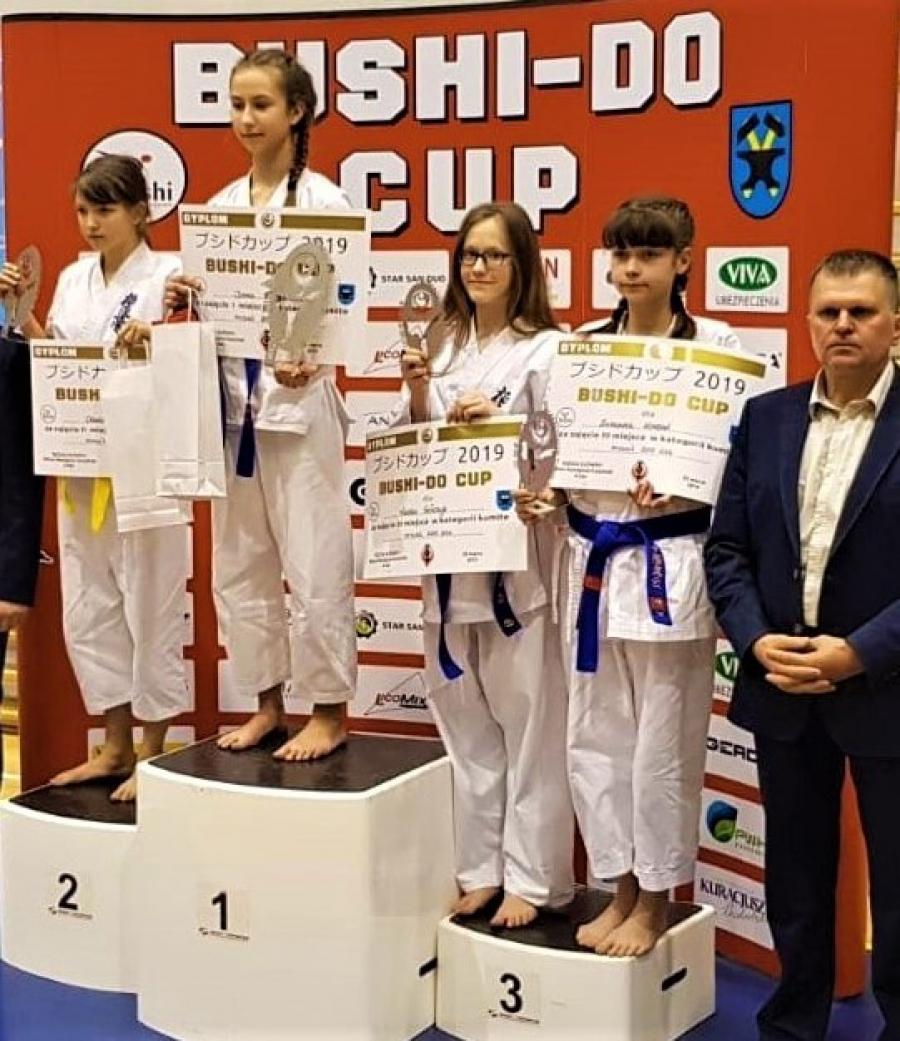 Złoto i brąz debiutantów KK „Randori” na Ogólnopolskim Turnieju Karate