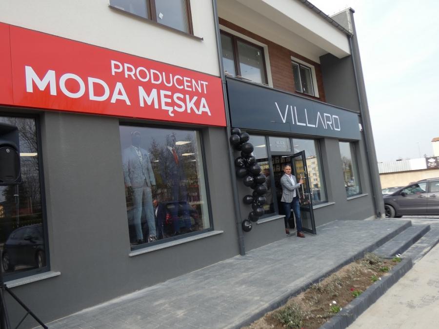 Otwarcie VILLARO - sklepu z odzieżą męską. Targowa 10b