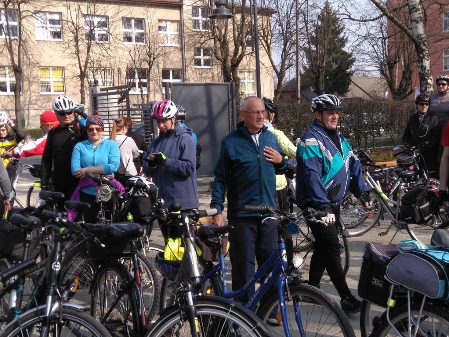 Sezon rowerowy rozpoczęty. Urodzinowy rajd PTTK