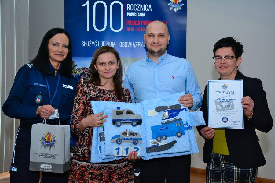 100 lat Policji: Małżeństwo z Radomska w finale ogólnopolskiego konkursu