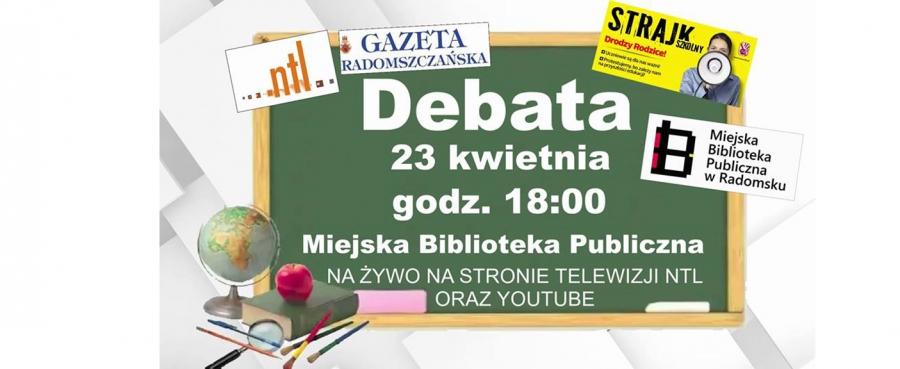 [WE WTOREK] Porozmawiajmy o oświacie. Zapraszamy na debatę w bibliotece