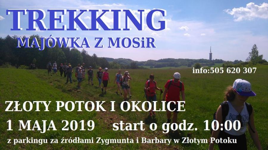 Majówka z MOSiR-em, czyli wiosenny trekking wokół Złotego Potoku