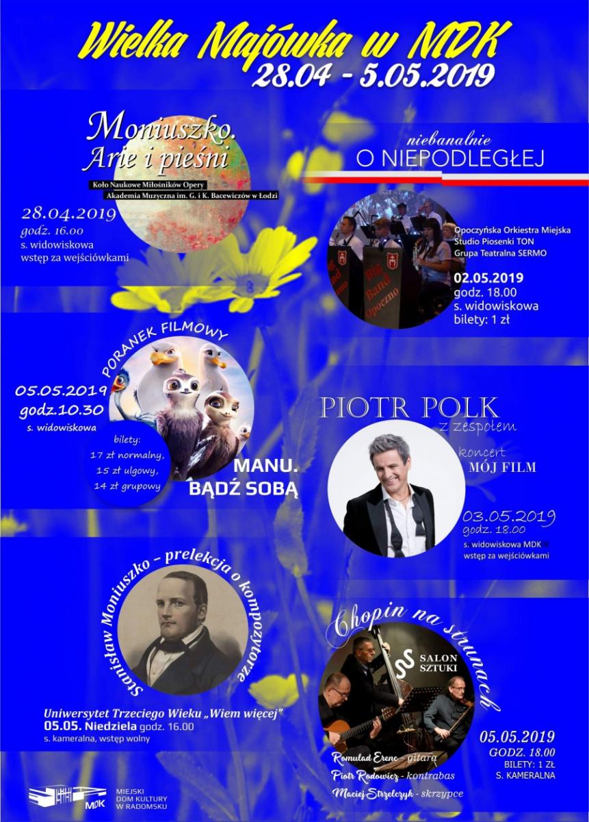 Wielka Majówka w MDK: noc horrorów, koncerty i spotkania