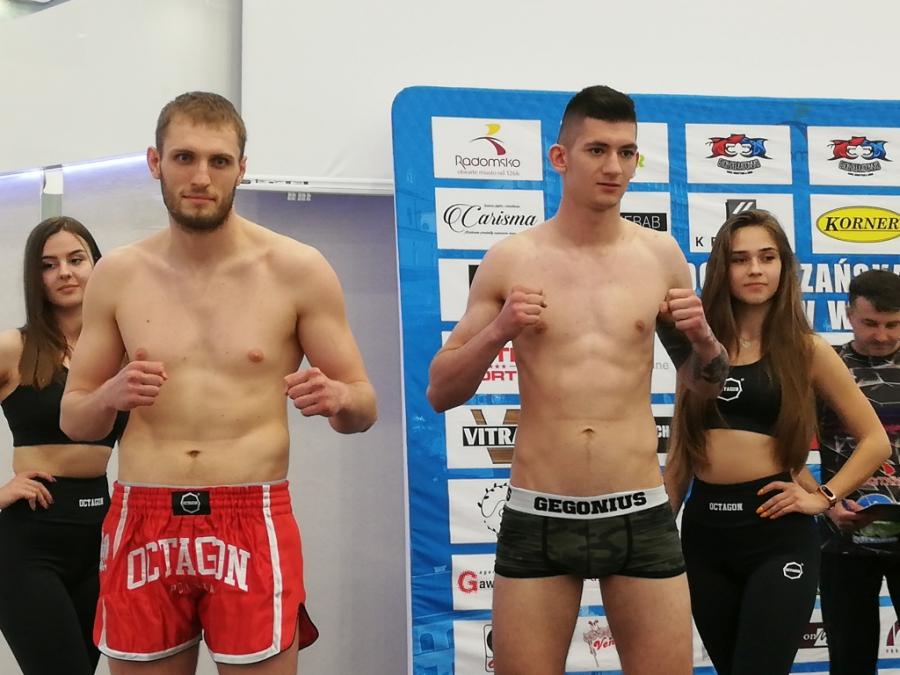 [FILM, ZDJĘCIA] Zawodnicy zważeni, wszyscy w limicie. Jutro III Gala Sportów Walki