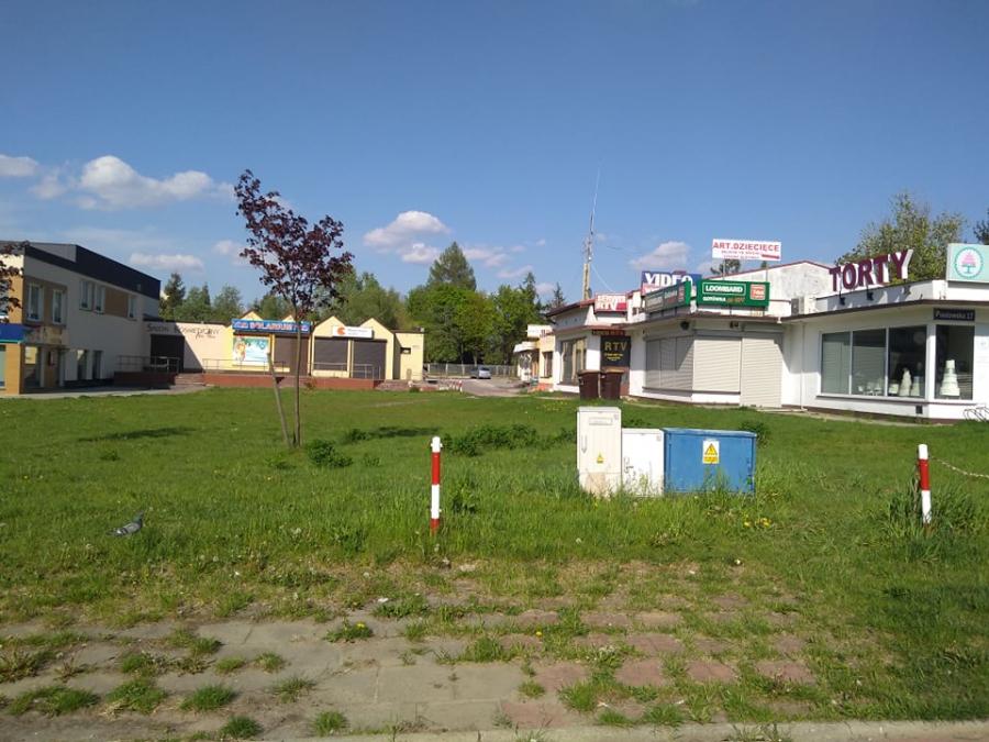 Na działce przy Piastowskiej ma powstać plac zabaw i fontanna multimedialna