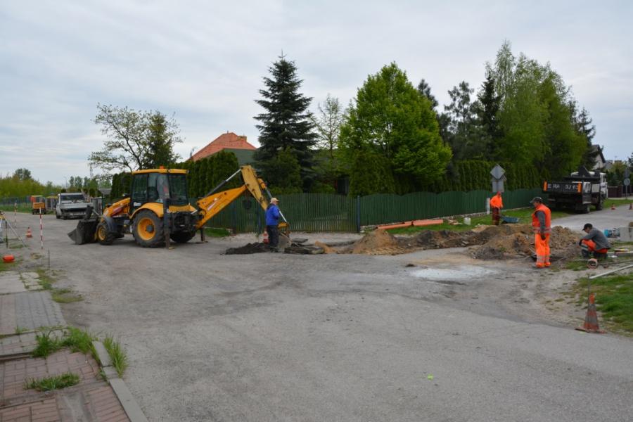 Plac zabaw przy ul. Matejki zamknięty. Ruszyły prace na ul. Kutrzeby
