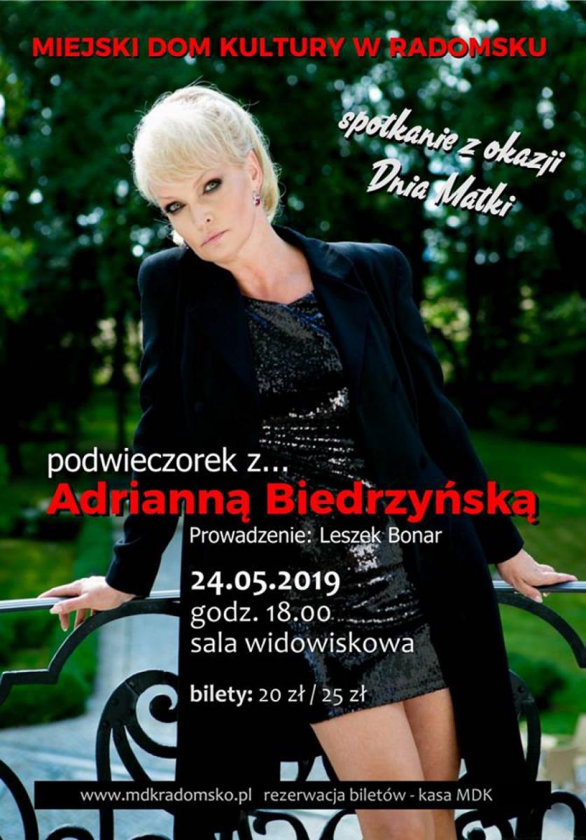 Dzień Matki w MDK: Podwieczorek z Adrianą Biedrzyńską
