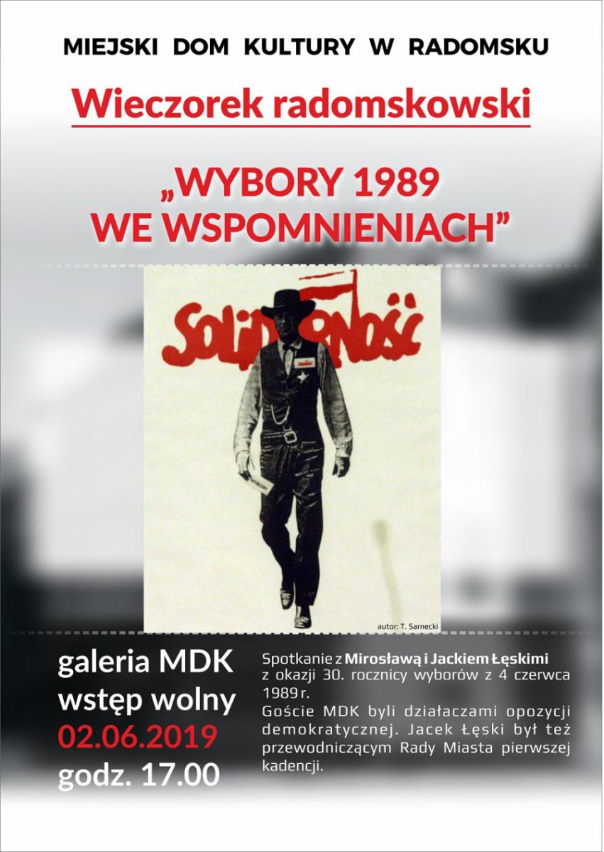 Spotkanie z Mirosławą i Jackiem Łęskimi, działaczami opozycji demokratycznej