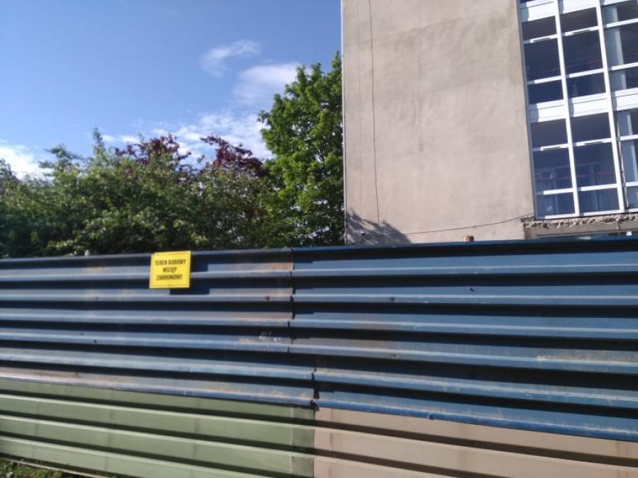 Trwają pracę związane z termomodernizacją Urzędu Miasta