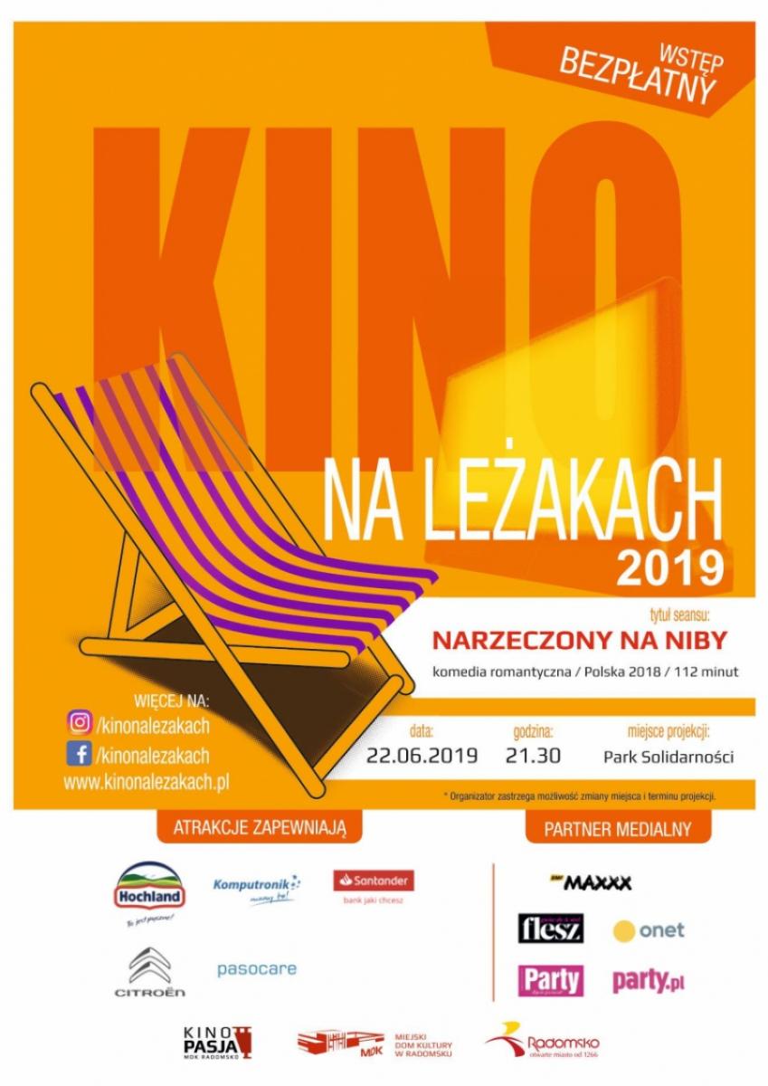 Leżak, lato, film czyli Kino na Leżakach w parku Solidarności