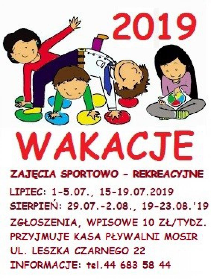 Od jutra ruszają zapisy na wakacyjne zajęcia sportowo-rekreacyjne MOSIR-u