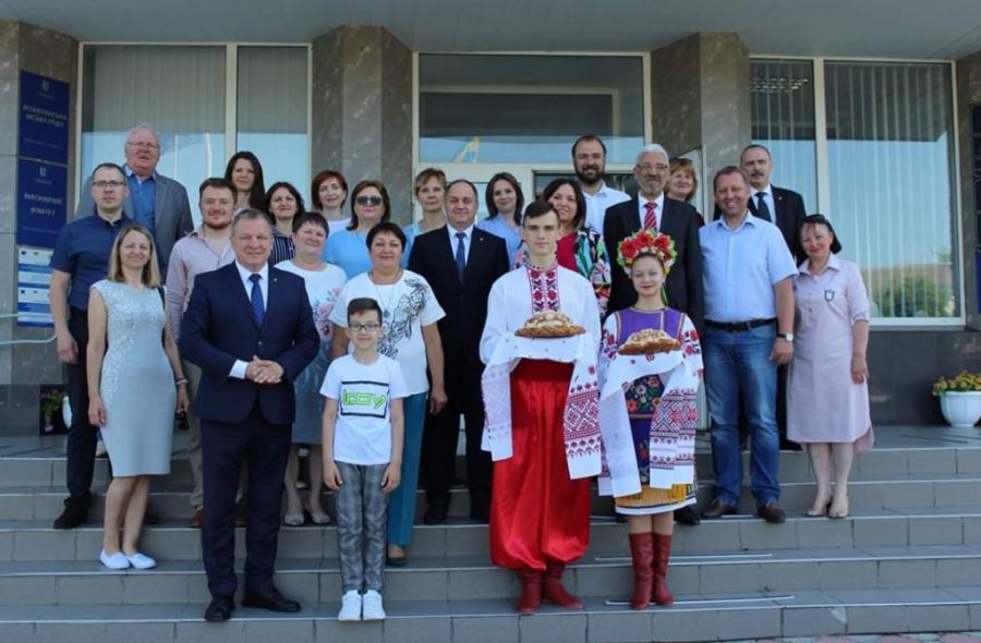 Delegacja z Radomska z wizytą na Ukrainie z okazji święta Wozniesienska