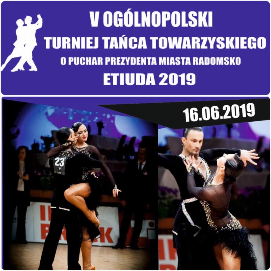 Już w niedzielę V Turniej Tańca Towarzyskiego - Etiuda 2019
