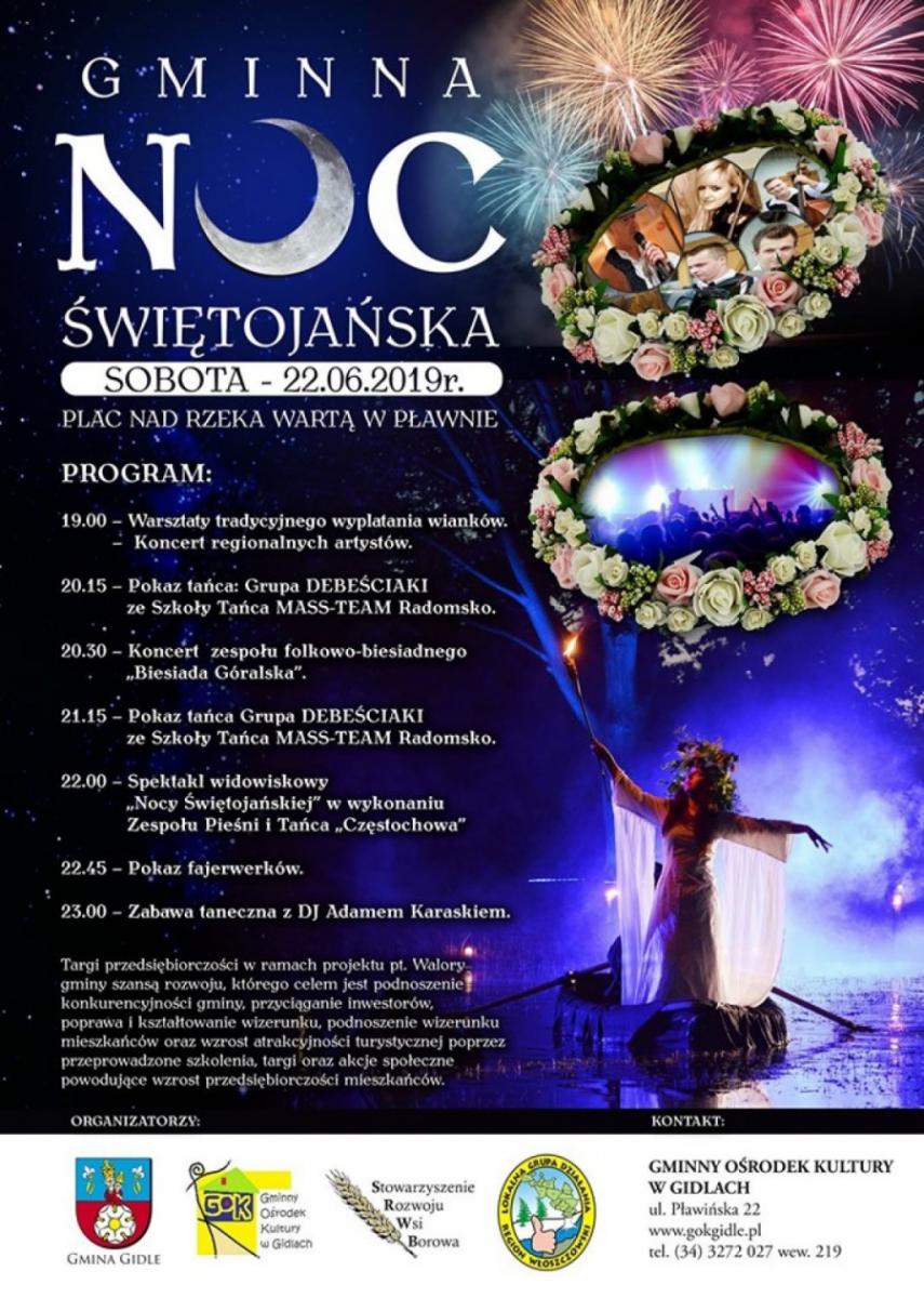 W najbliższą sobotę Noc Świętojańska w Pławnie