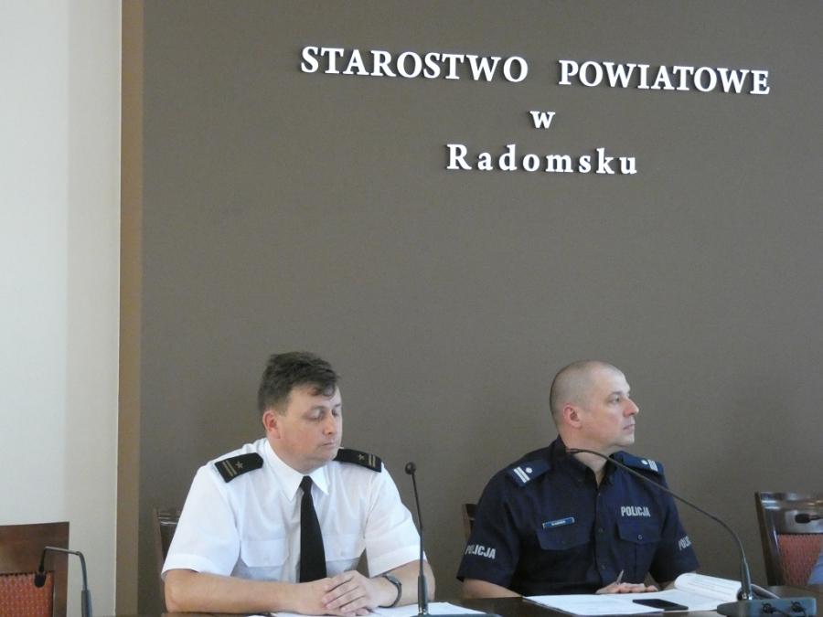 W Starostwie Powiatowym o bezpieczeństwie