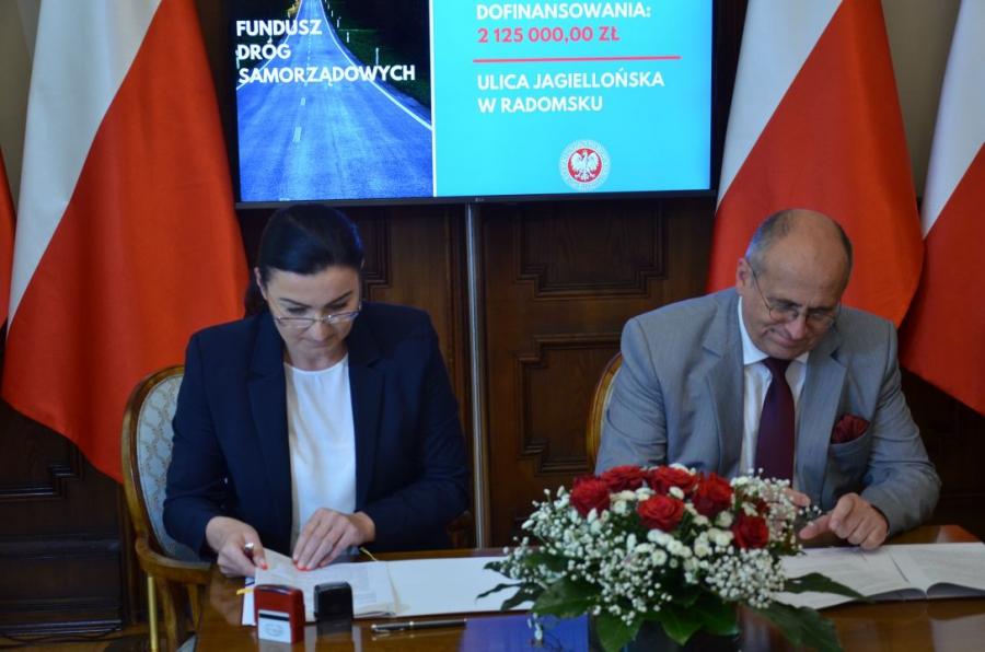 Umowa na dofinansowanie modernizacji ul. Jagiellońskiej podpisana