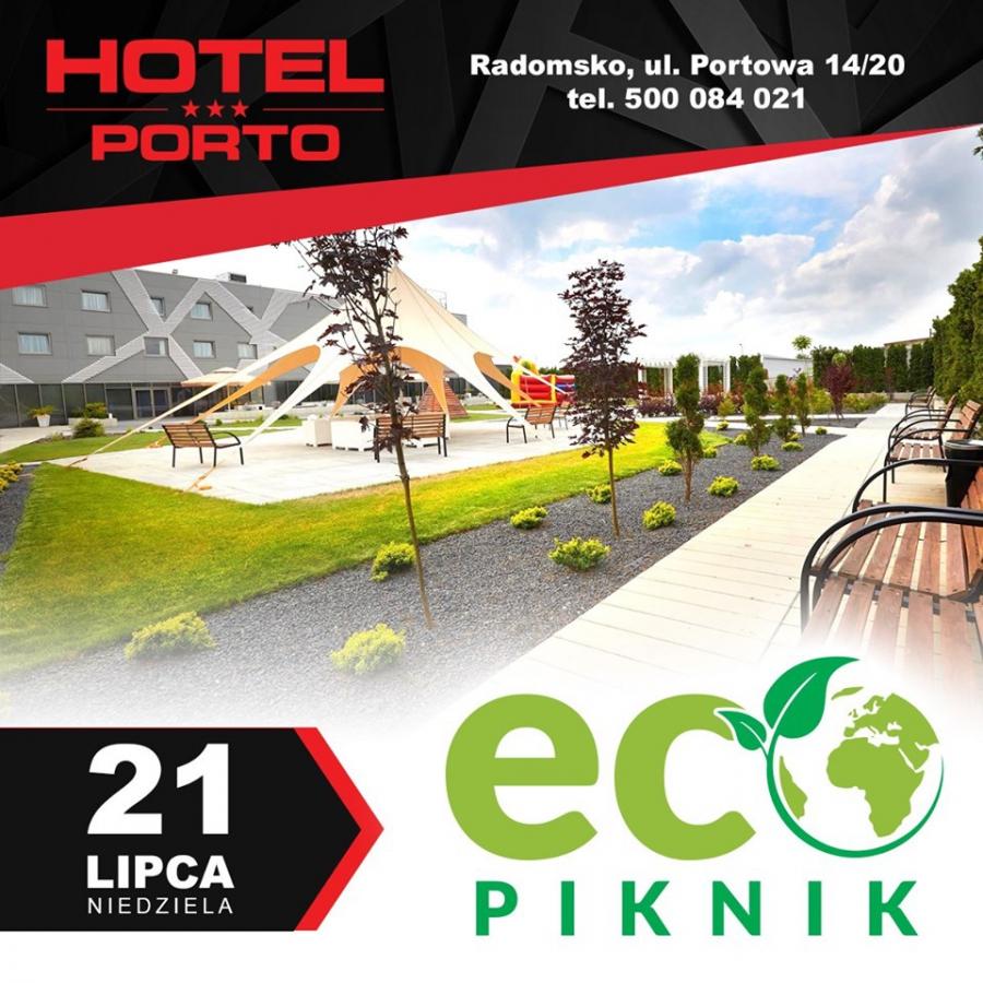 Lot balonem, foto budka, grill, muzyka: ekopiknik w hotelu Porto
