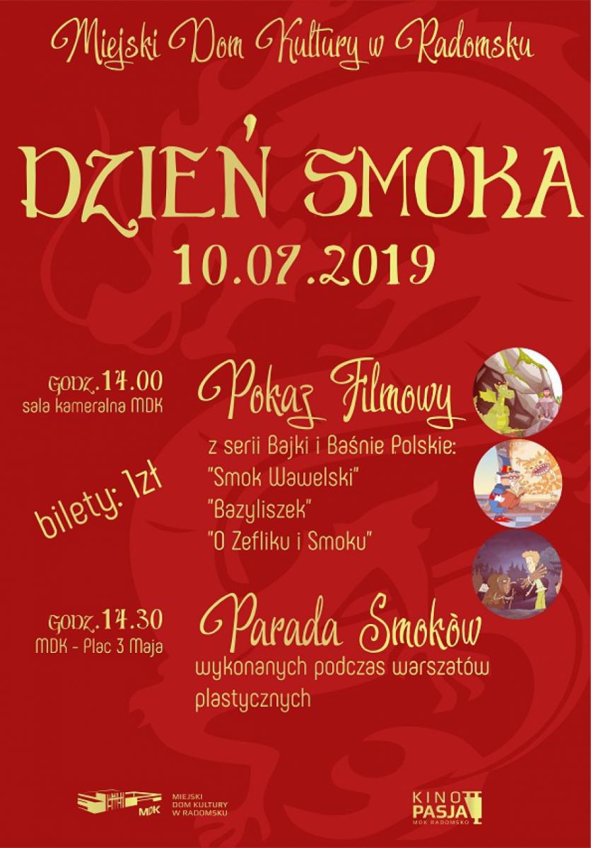 Dzień Smoka w MDK: smocza parada - seans bajek i baśni polskich