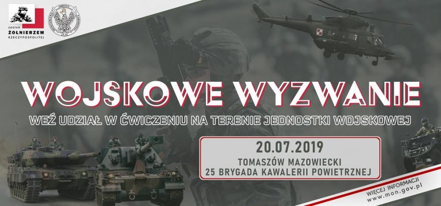 Wstąp do wojska - na jeden dzień. Do 25. Brygady Kawalerii Powietrznej w Tomaszowie