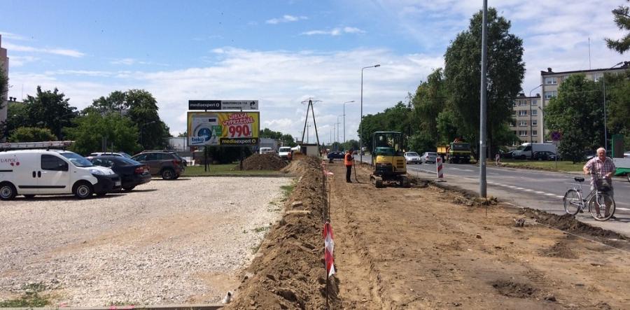Ograniczenie prędkości i utrudnienia na Jagiellońskiej. Trwa remont