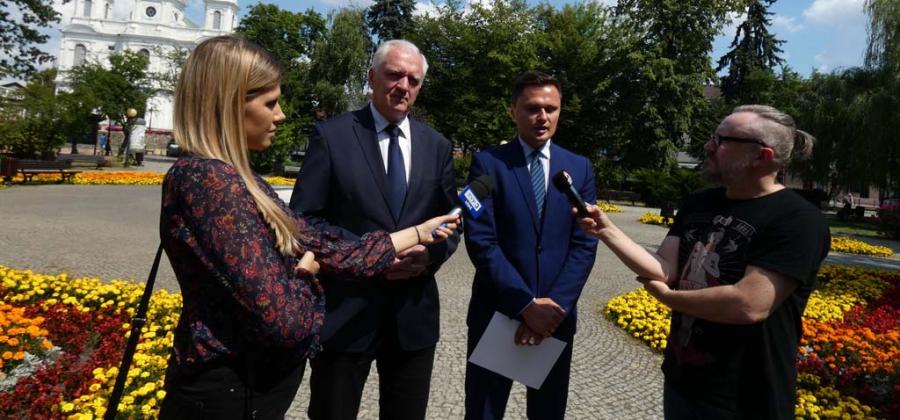 Wicepremier Jarosław Gowin: Radomsku jest potrzebna specjalna oferta rozwojowa