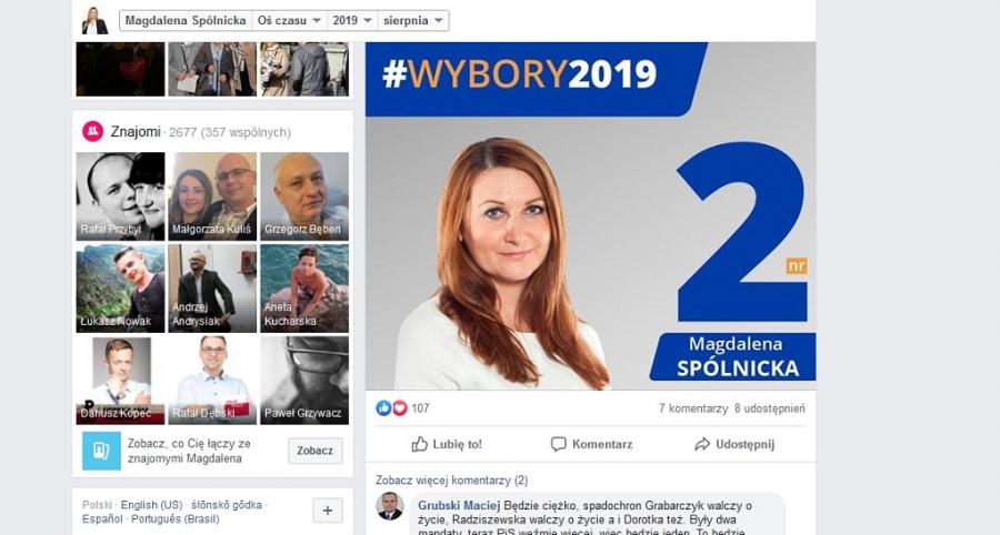 Magdalena Spólnicka: to kampania informacyjna, nie wyborcza