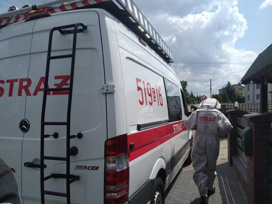 Codzienność strażaka: najczęściej wypadek, rzadziej pożar, a czasem gniazdo os