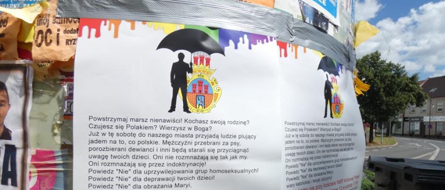 „Oni nie rozmnażają się jak my”. Bardzo ostre ulotki na ulicach Radomska