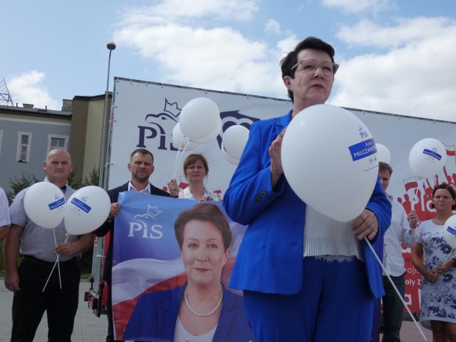 Poseł PiS Anna Milczanowska rozpoczyna kampanię: będę rozmawiać z ludźmi
