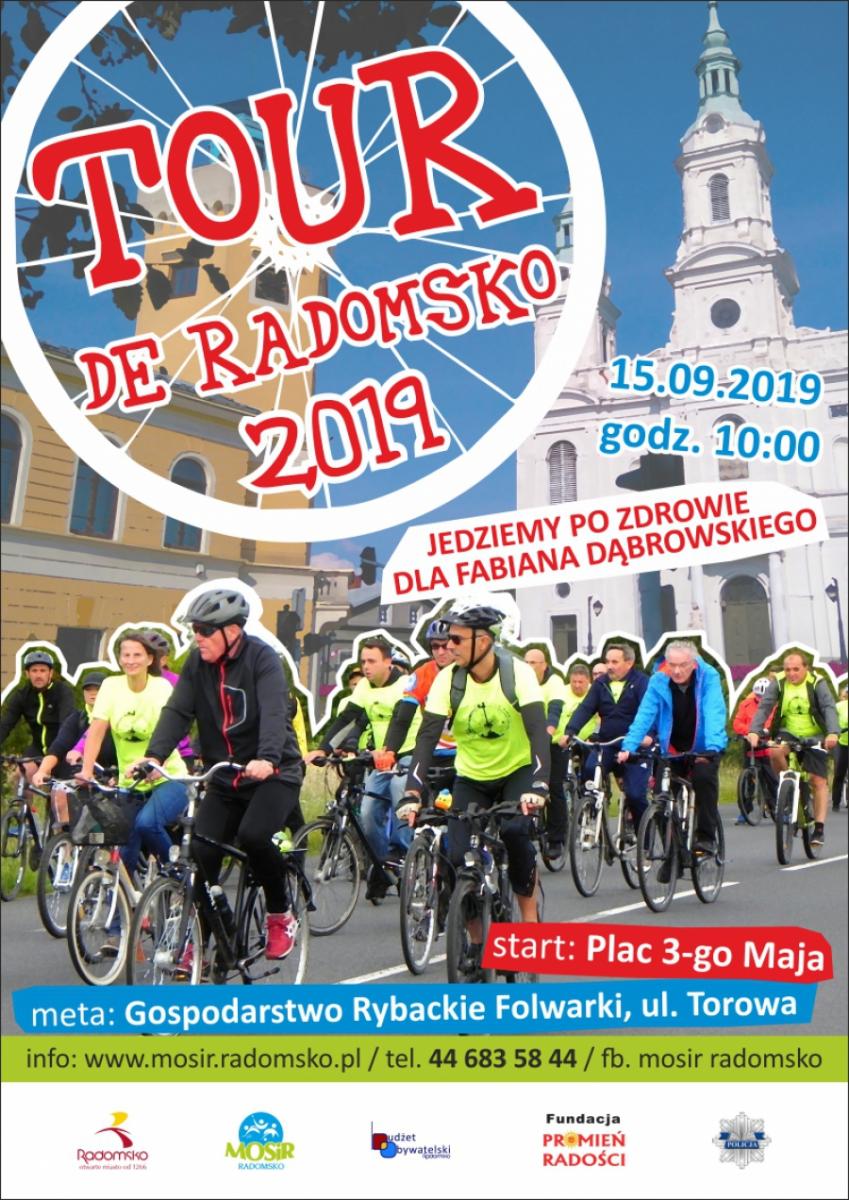 Tour the Radomsko w niedzielę 15 września. Rowerowy rajd i charytatywny piknik