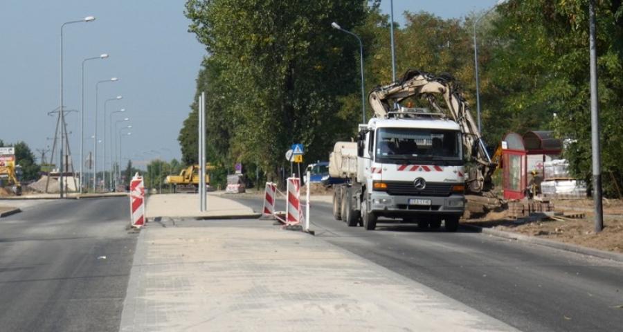 Od poniedziałku 2 września Jagiellońska znów przejezdna. Przez jakiś czas
