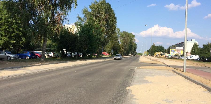 Ulica Jagiellońska przejezdna po remoncie