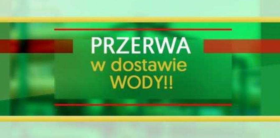 [Komunikat PGK] Problemy z wodą na Jagiellońskiej, Piastowskiej i Leszka Czarnego