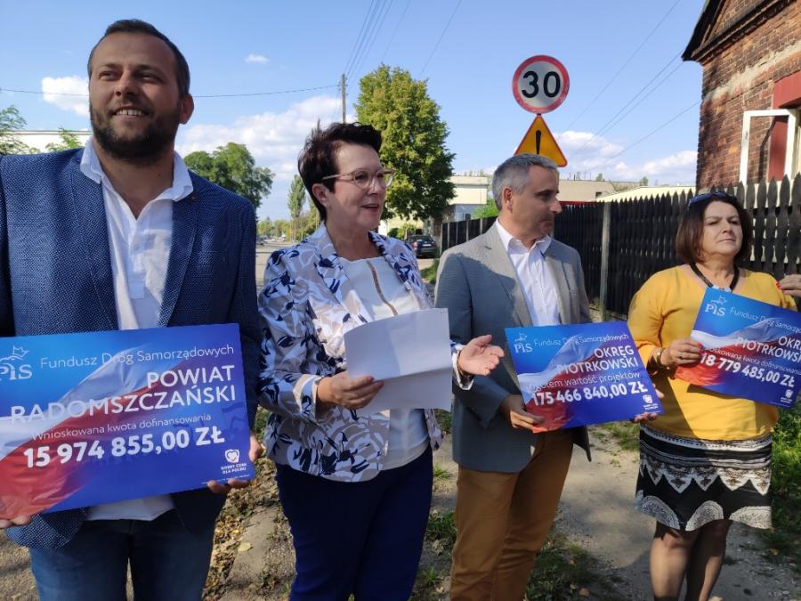 [WIDEO] Pieniądze z Funduszu Dróg Samorządowych na drogi w Radomsku i powiecie
