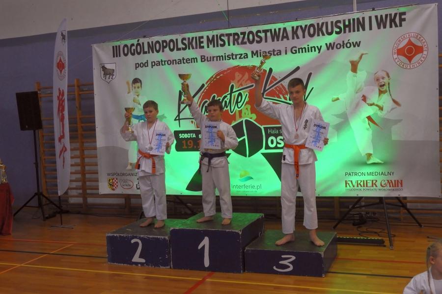 3. miejsce Krystiana i 1. Mikołaja. Sukcesy zawodników AKK Radomsko
