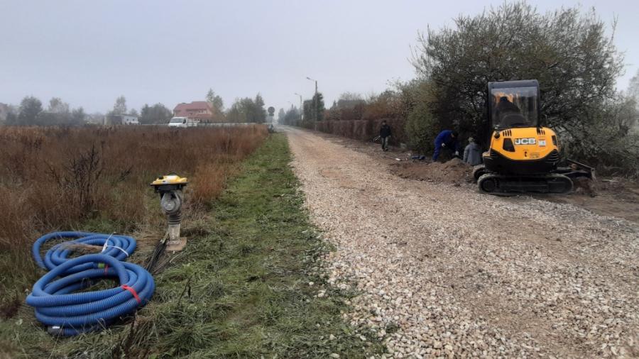 Nowe oświetlenie na Parkowej i Cichej. Prace rozpoczęte