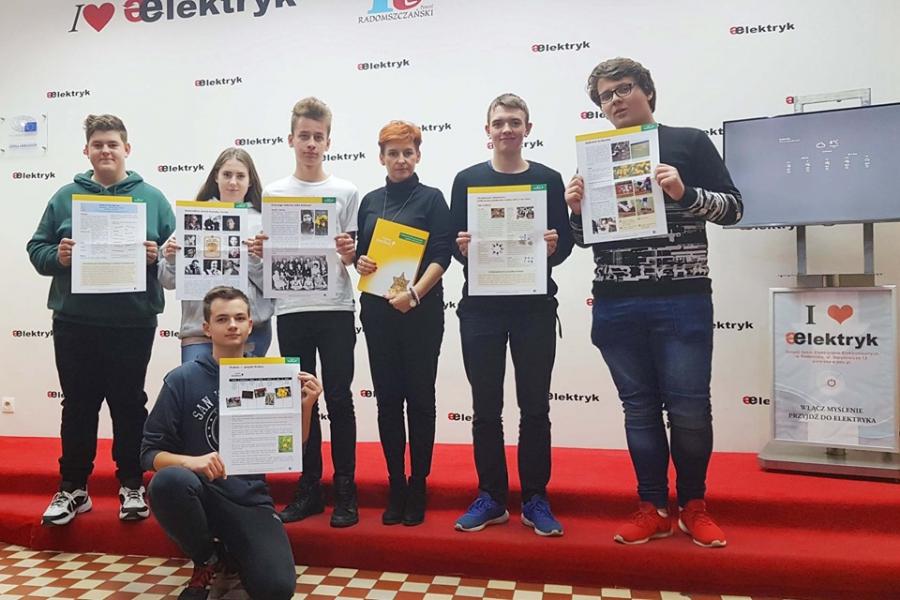Uczniowie Elektryka upamiętniają ofiary Holokaustu