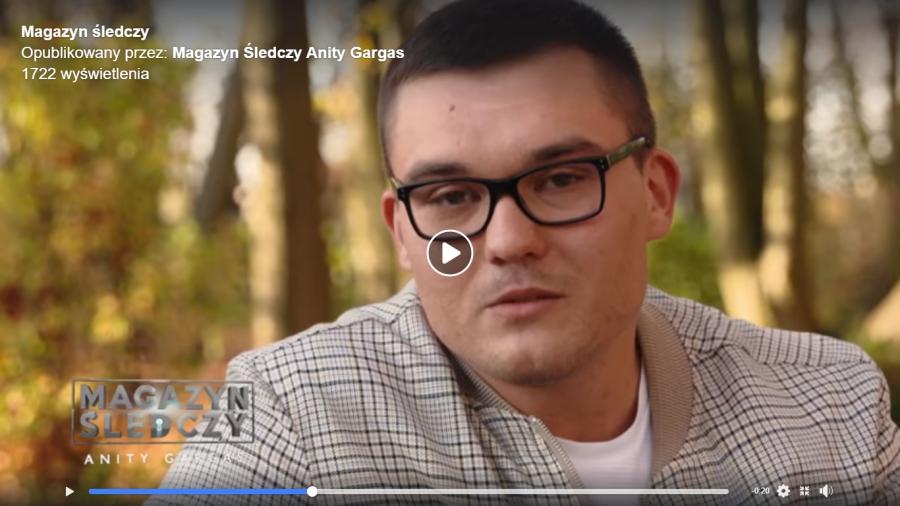 Podpalenie śmietnika pod ambasadą: Kamil Z. bohaterem Magazynu Śledczego Anity Gargas