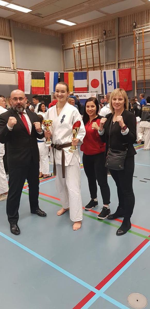 Dwa złote medali Weroniki Mazur na turnieju Kiyozumi Open Dutch