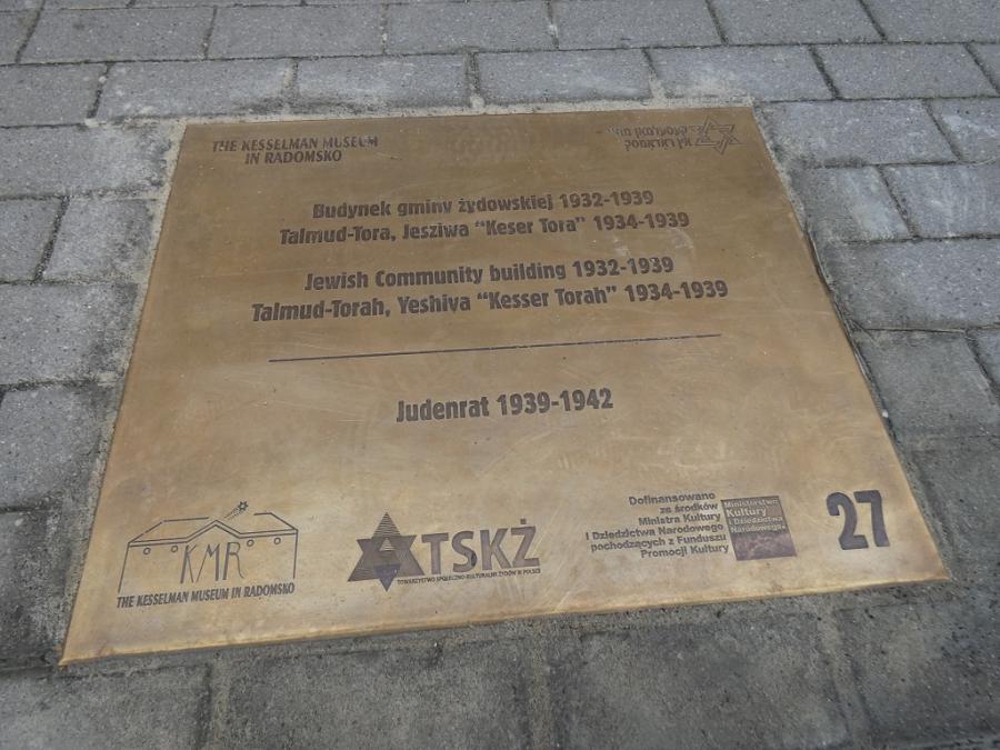 Siedem nowych tablic Otwartego Muzeum Żydowskiego w Radomsku