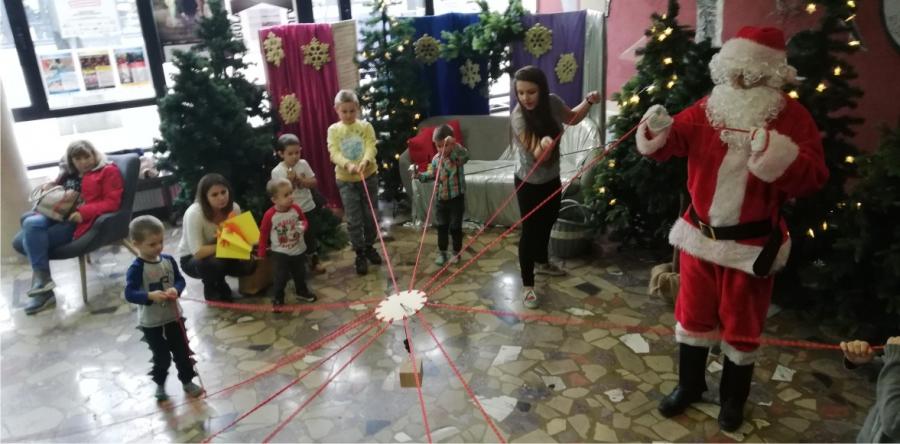 [ZDJĘCIA] Magiczny Warsztat Świętego Mikołaja w MDK