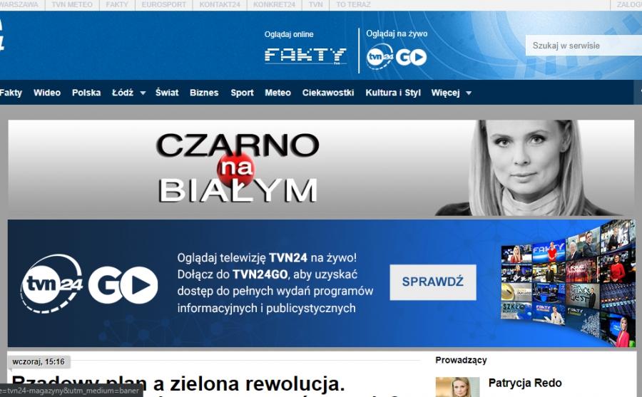 Wicestarosta Jakub Jędrzejczak o oświacie w „Czarno na białym” w TVN24