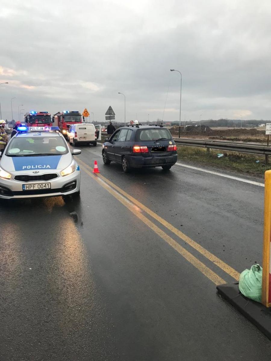 Kolizja w Kamieńsku. Zderzenie pięciu aut