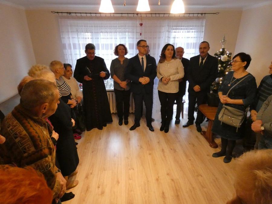 Spotkanie wigilijne w Dziennym Domu Pomocy Społecznej