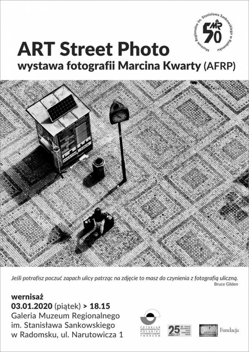 Art Street Photo Marcina Kwarty w styczniu w galerii muzeum