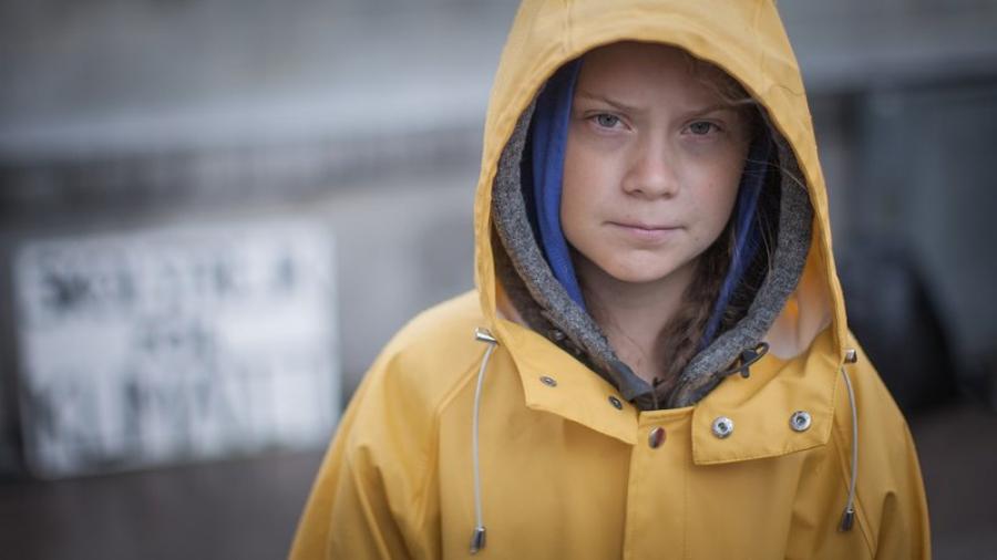 Aktywistka klimatyczna Greta Thunberg oglądała kopalnię Bełchatów