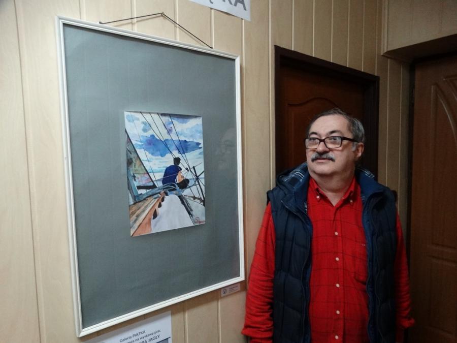 Galeria Piątka: Sławomir Jagła - akwarelista samouk